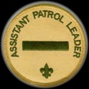 assistant patrol leader badge